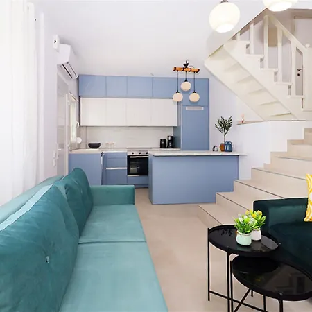 Harmony Sea House 4 Bedrooms 10 Guests Дом отдыха Ханиоти